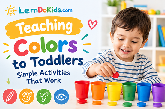 Teaching Colors to Toddlers: Simple Activities That Work