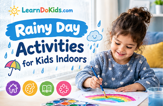 Rainy Day Activities for Kids Indoors